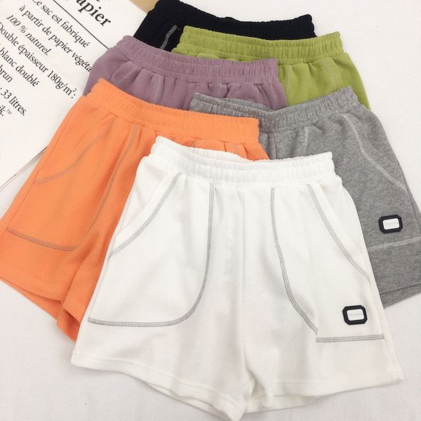 women's shorts yifan ~ label shorts. pressing thread pocket popular summer sports loose running casual pants, White;black
women's shorts yifan ~ label shorts. pressing thread pocket popular summer sports loose running casual pants, White;black