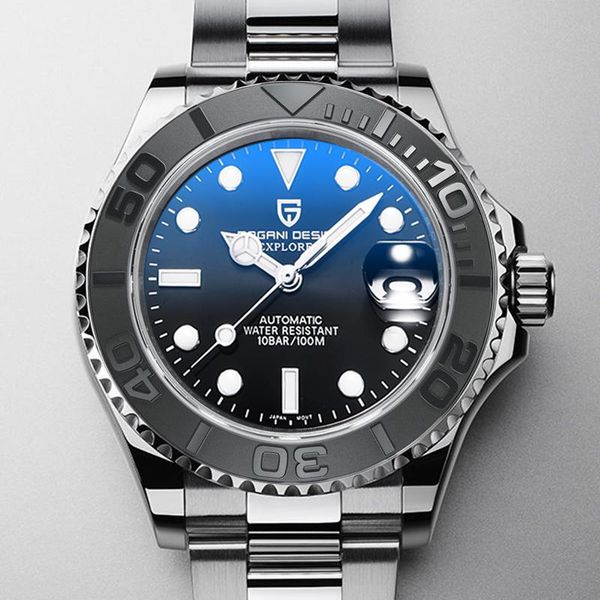 wristwatches 2021 pagani design 40mm men's mechanical wristwatch diver automatic watch for men nh35 sapphire mirror, Slivery;brown
wristwatches 2021 pagani design 40mm men's mechanical wristwatch diver automatic watch for men nh35 sapphire mirror, Slivery;brown