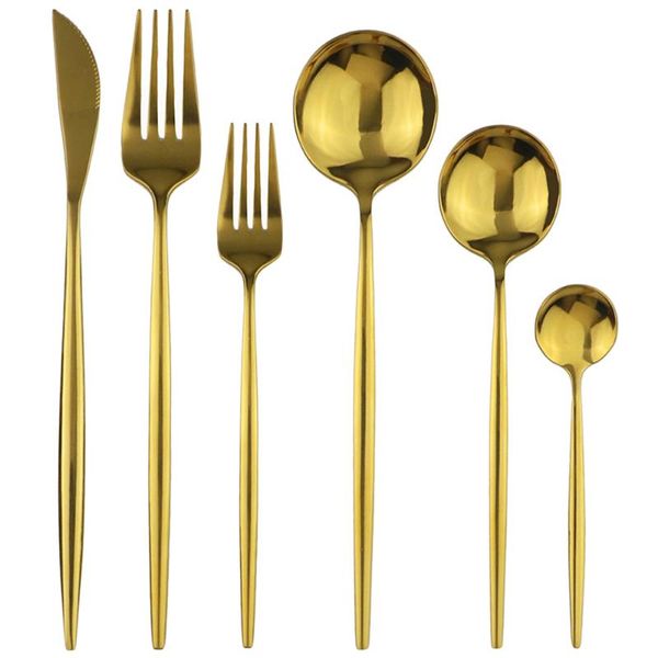 dinnerware sets 4/ 6 set flatware 304 stainless steel tableware utensils knife fork spoon dinner cutlery home accessories 18/10
dinnerware sets 4/ 6 set flatware 304 stainless steel tableware utensils knife fork spoon dinner cutlery home accessories 18/10