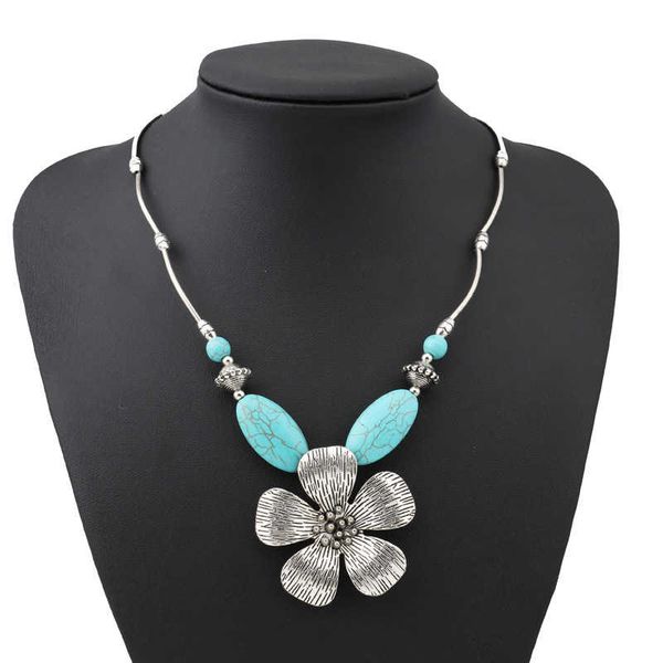 women's big flower tibetan silver turquoise pendant necklaces dmtqn049 fashion gift national style women diy necklace pendants
women's big flower tibetan silver turquoise pendant necklaces dmtqn049 fashion gift national style women diy necklace pendants