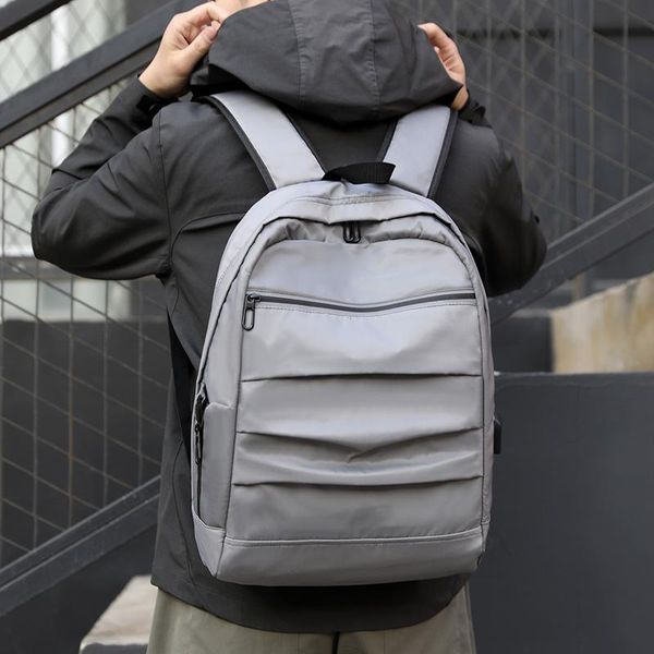 backpack waterproof nylon men's usb rechargeable travel female leisure business computer bag mochilas
backpack waterproof nylon men's usb rechargeable travel female leisure business computer bag mochilas