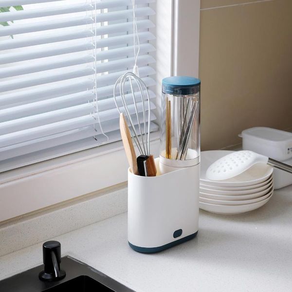 storage bottles & jars kitchen dustproof spoon cutlery drain chopsticks tube with cover knife and fork box
storage bottles & jars kitchen dustproof spoon cutlery drain chopsticks tube with cover knife and fork box