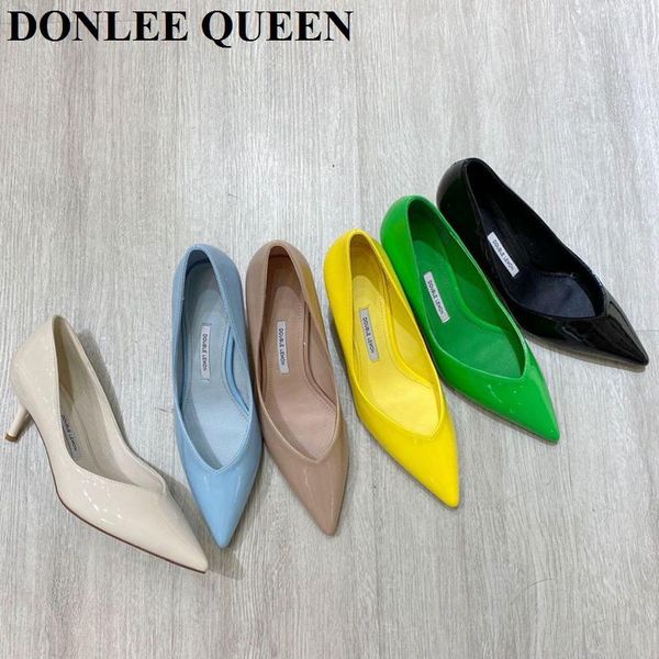 dress shoes fashion pointed toe thin heels 5cm pumps women candy color shallow female office ladies work wedding chaussure, Black
dress shoes fashion pointed toe thin heels 5cm pumps women candy color shallow female office ladies work wedding chaussure, Black