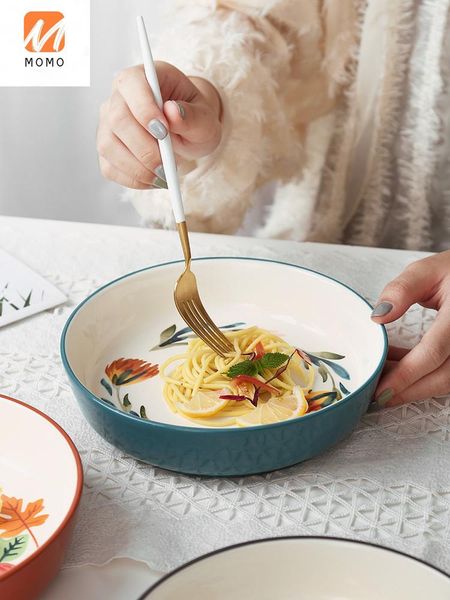 japanese plate tableware ceramic set fruit soup bowl creative cute dinner deep plates storage bottles & jars
japanese plate tableware ceramic set fruit soup bowl creative cute dinner deep plates storage bottles & jars