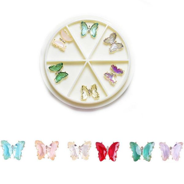 1box crystal butterfly alloy rhinestones aurora 3d jewelry diy manicure accessories zircon metal nail art decoration decorations, Silver;gold
1box crystal butterfly alloy rhinestones aurora 3d jewelry diy manicure accessories zircon metal nail art decoration decorations, Silver;gold