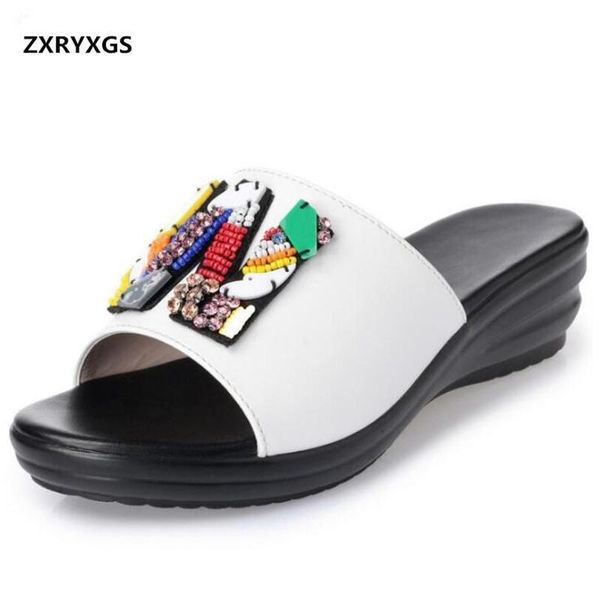 fashion rhinestone shoes real leather sandals women summer 2021 plus size flat wedges slippers, Black
fashion rhinestone shoes real leather sandals women summer 2021 plus size flat wedges slippers, Black