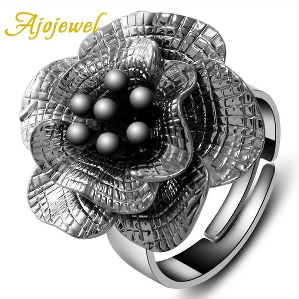 cluster rings ajojewel brand vintage female jewelry gun black big flower shaped open ring women fashion, Golden;silver
cluster rings ajojewel brand vintage female jewelry gun black big flower shaped open ring women fashion, Golden;silver