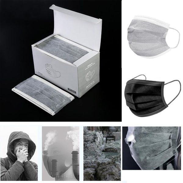 disposable mascarillas activated carbon protection fabric mouth 50pcs adjustable ear buckle dust cycling caps & masks, Black
disposable mascarillas activated carbon protection fabric mouth 50pcs adjustable ear buckle dust cycling caps & masks, Black