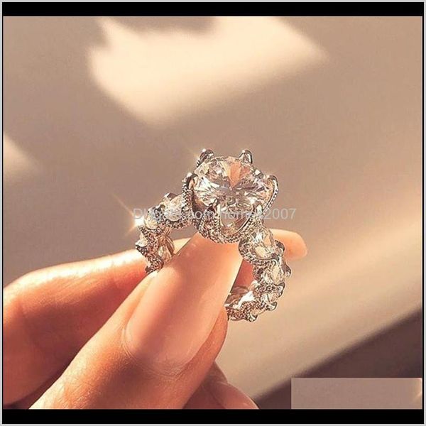 jewelryfashion sier color rhinestone crystal love rings for women cz stone wedding engagement jewelry gifts drop delivery 2021 2cfbf, Slivery;golden
jewelryfashion sier color rhinestone crystal love rings for women cz stone wedding engagement jewelry gifts drop delivery 2021 2cfbf, Slivery;golden