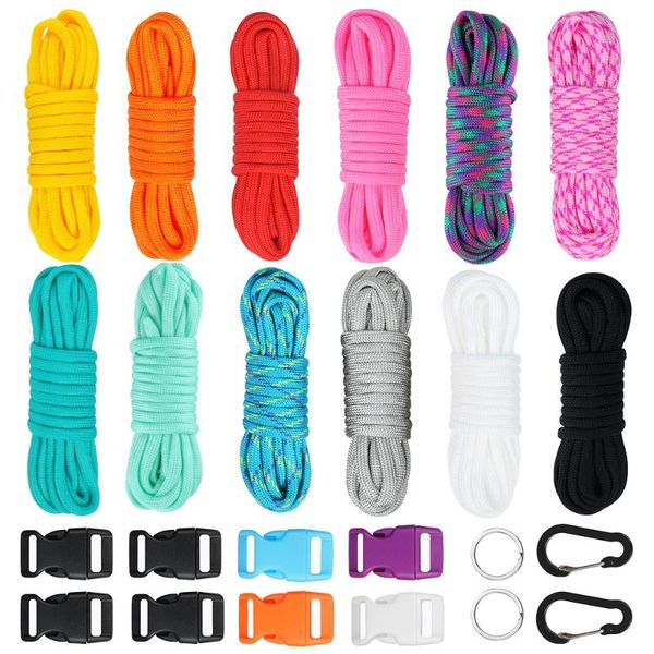 outdoor gadgets werewolves paracord, paracord combo kit -12 colors multifunction ropes camping tent rope for making bracelets
outdoor gadgets werewolves paracord, paracord combo kit -12 colors multifunction ropes camping tent rope for making bracelets