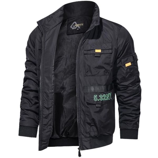 men's jackets 2021 military jacket men spring autumn cotton windbreaker pilot coat army bomber cargo flight male clothes, Black;brown
men's jackets 2021 military jacket men spring autumn cotton windbreaker pilot coat army bomber cargo flight male clothes, Black;brown