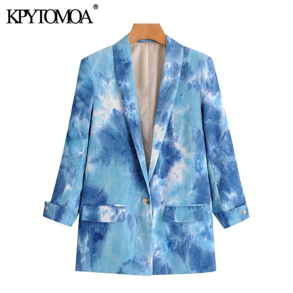 women 2021 fashion tie-dye print corduroy blazer coat vintage long sleeve pockets female outerwear chic women's suits & blazers, White;black
women 2021 fashion tie-dye print corduroy blazer coat vintage long sleeve pockets female outerwear chic women's suits & blazers, White;black