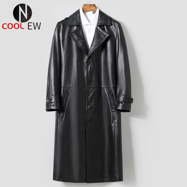 men's leather & faux men genuine trench cowhide black long jackets 2021 fashion business casual real coats windbreaker
men's leather & faux men genuine trench cowhide black long jackets 2021 fashion business casual real coats windbreaker