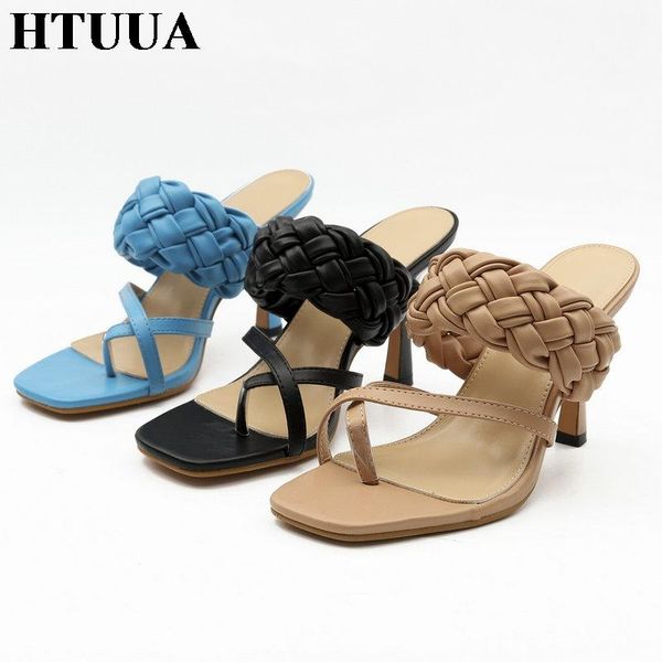fashion hand weave slippers women 2021 summer slides female thin high heels flip flops sandals dress shoes woman sx4442, Black
fashion hand weave slippers women 2021 summer slides female thin high heels flip flops sandals dress shoes woman sx4442, Black