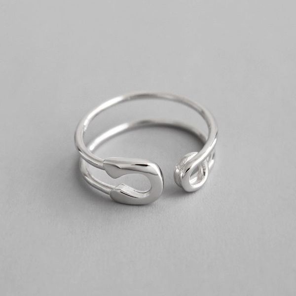 cluster rings authentic s925 sterling silver fine jewelry open double rows geometric adjust tlj640, Golden;silver
cluster rings authentic s925 sterling silver fine jewelry open double rows geometric adjust tlj640, Golden;silver