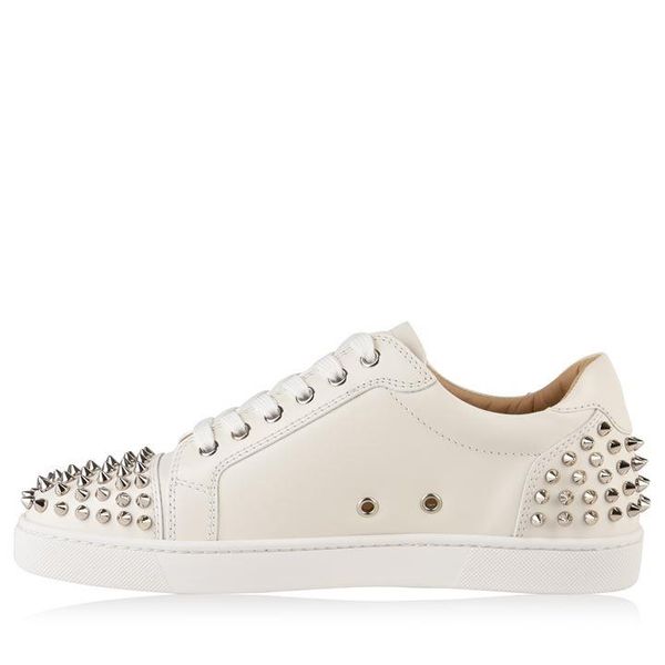 2019 luxury design red bottom sneaker for men women trainers seavaste 2 orlato men's flat junior spiked genuine leather, Black
2019 luxury design red bottom sneaker for men women trainers seavaste 2 orlato men's flat junior spiked genuine leather, Black