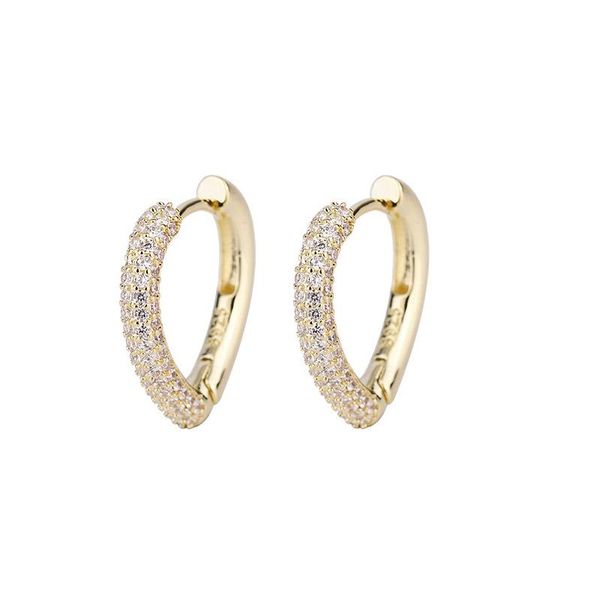 hoop & huggie 2021 iced out zircon gold color women's earring vintage heart shaped ear buckle female' accessories fashion jewelry, Golden;silver
hoop & huggie 2021 iced out zircon gold color women's earring vintage heart shaped ear buckle female' accessories fashion jewelry, Golden;silver