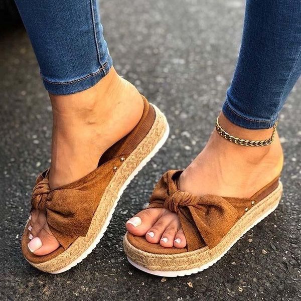 sandals wedges shoes woman summer women mid heels plus size sweet bowties slippers sandalias mujer sapato feminino, Black
sandals wedges shoes woman summer women mid heels plus size sweet bowties slippers sandalias mujer sapato feminino, Black