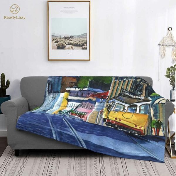 railway blanket fleece armchair super soft fashion decorative bedspread blankets