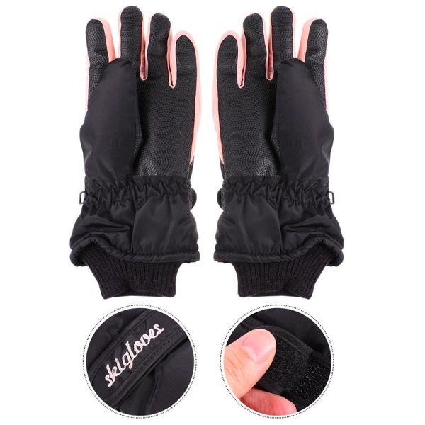 ski gloves 1 pair of waterproof sports wear-resistant cycling (black)
ski gloves 1 pair of waterproof sports wear-resistant cycling (black)
