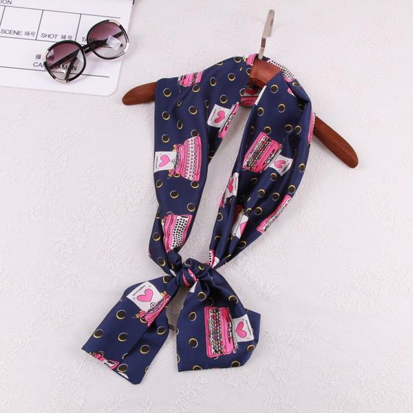 scarves 2021 fashion women spring summer heart print long narrow bag strip small towels satin tie ladies pattern silk scarf, Blue;gray
scarves 2021 fashion women spring summer heart print long narrow bag strip small towels satin tie ladies pattern silk scarf, Blue;gray