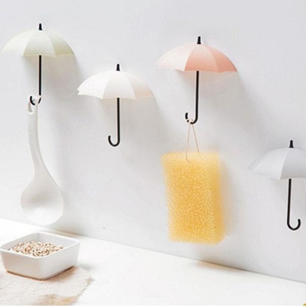 hooks & rails 3pcs storage door wall hook decoration keys hair pins holder bathroom kitchen hanger umbrella shape punch free
hooks & rails 3pcs storage door wall hook decoration keys hair pins holder bathroom kitchen hanger umbrella shape punch free