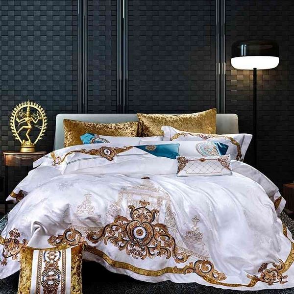 800tc 4/6/10pcs satin cotton luxury royal bedding king size duvet cover bed sheet set wedding bedspread pillow shams
800tc 4/6/10pcs satin cotton luxury royal bedding king size duvet cover bed sheet set wedding bedspread pillow shams