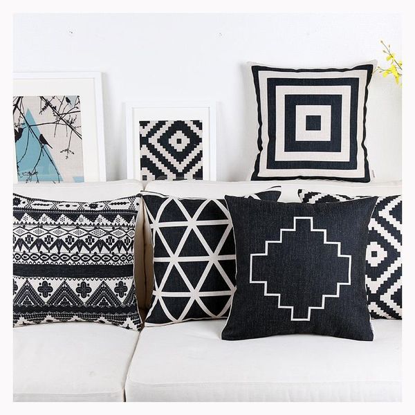 cushion/decorative pillow black and white geometric ,nordic cushion ,linen pillowcase,sofa cushions home decorative pillows
cushion/decorative pillow black and white geometric ,nordic cushion ,linen pillowcase,sofa cushions home decorative pillows