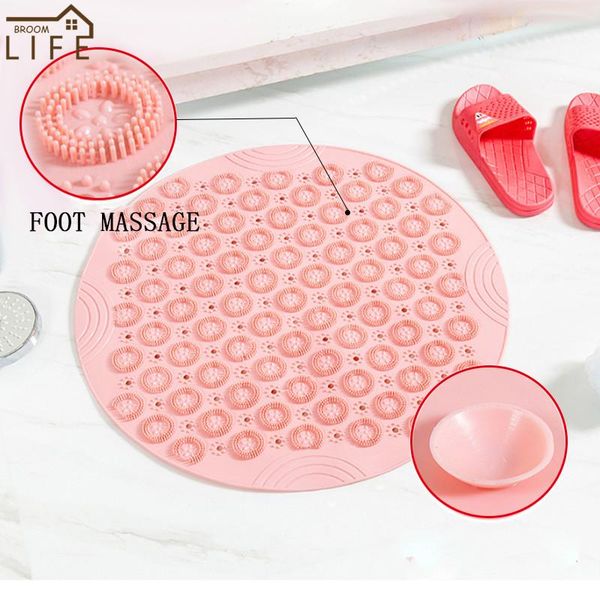 self-priming silicone bathroom mat anti-slip bath artifact foot massage cushion sole shower carpet bathtub drain hole mats
self-priming silicone bathroom mat anti-slip bath artifact foot massage cushion sole shower carpet bathtub drain hole mats