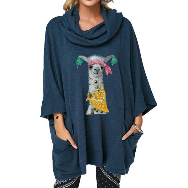 women's hoodies & sweatshirts 2021 autumn pullovers loose plus size 3/4 sleeve moletom feminino casual animal printed pockets women sw, Black
women's hoodies & sweatshirts 2021 autumn pullovers loose plus size 3/4 sleeve moletom feminino casual animal printed pockets women sw, Black