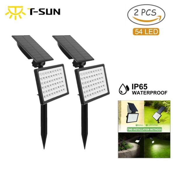 solar lamps t-sun 54leds outdoor light lamp ip65 adjustable spotlight garden decoration 3000k/6000k wall
solar lamps t-sun 54leds outdoor light lamp ip65 adjustable spotlight garden decoration 3000k/6000k wall