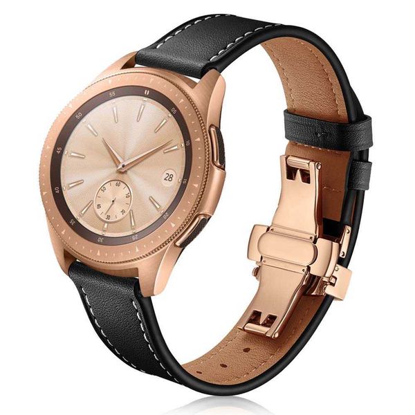 22mm 20mm genuine leather strap for samsung galaxy watch 4 3 classic band 41/45mm 46mm 42mm active 2 bracelet elastic clasp belt h0915, Silver
22mm 20mm genuine leather strap for samsung galaxy watch 4 3 classic band 41/45mm 46mm 42mm active 2 bracelet elastic clasp belt h0915, Silver