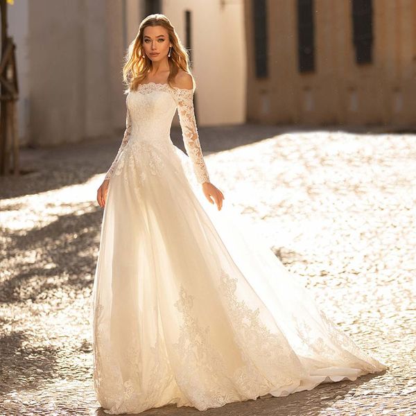 other wedding dresses white luxury dress long sleeve lace ball gown o-neck 3d flower bridal court train custom made
other wedding dresses white luxury dress long sleeve lace ball gown o-neck 3d flower bridal court train custom made