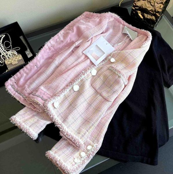 women's jackets luxury elegant blended tweed coat jacket for women autumn 2021 fashion streetwear pink loose long sleeve office quality, Black;brown
women's jackets luxury elegant blended tweed coat jacket for women autumn 2021 fashion streetwear pink loose long sleeve office quality, Black;brown