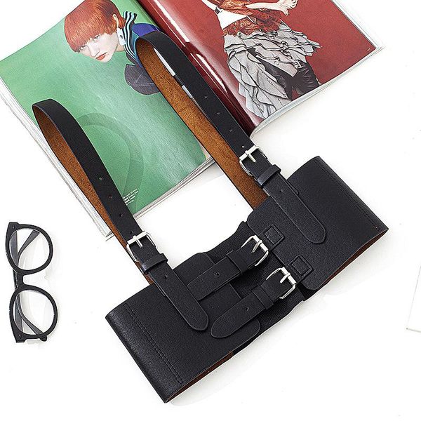 belts autumn retro sweet double buckle waist wide strap seal female ornament t-shirt dress belt, Black;brown
belts autumn retro sweet double buckle waist wide strap seal female ornament t-shirt dress belt, Black;brown