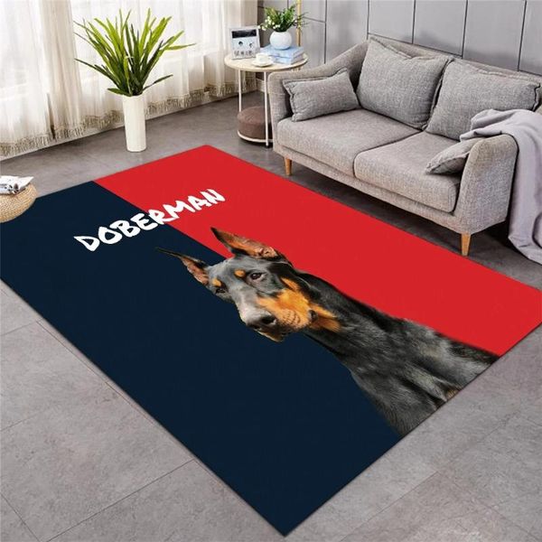 carpets 3d printed rug dogs doberman graphic friend carpet square flannel anti-slip large living room home decoration
carpets 3d printed rug dogs doberman graphic friend carpet square flannel anti-slip large living room home decoration