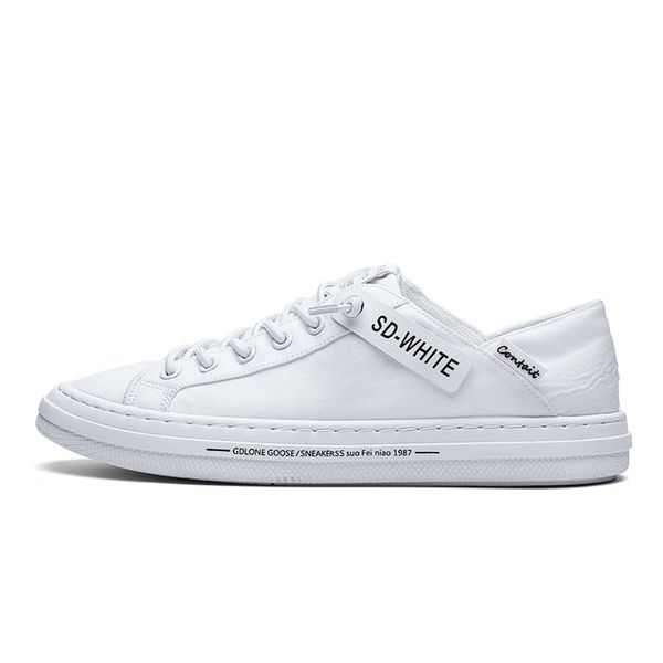 men's summer breathable small 2021 new korean fashion board men's casual white canvas shoes versatile, Black
men's summer breathable small 2021 new korean fashion board men's casual white canvas shoes versatile, Black