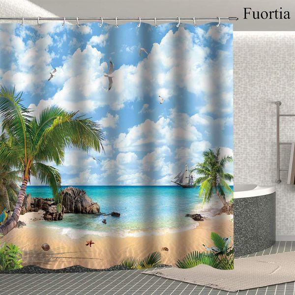 shower curtain beach tropical coastal sailboat seagull palm seastar seashell bathroom curtains set beach fabric bathroom decor
shower curtain beach tropical coastal sailboat seagull palm seastar seashell bathroom curtains set beach fabric bathroom decor