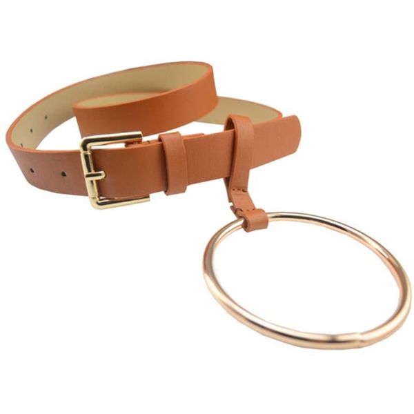 belts fashion women belt buckle metal circle pu leather retro simple style clothing accessories f0226, Black;brown
belts fashion women belt buckle metal circle pu leather retro simple style clothing accessories f0226, Black;brown