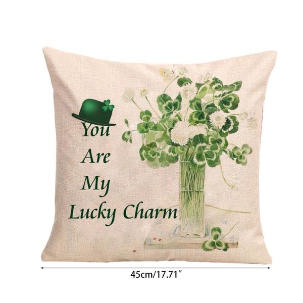 pillow case mxlb patrick's day cover 18x18'' lucky shamrock clover decor throw pillowcase
pillow case mxlb patrick's day cover 18x18'' lucky shamrock clover decor throw pillowcase