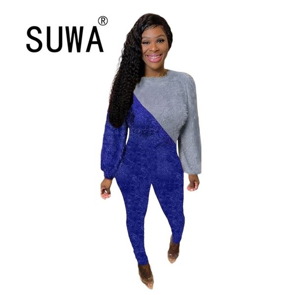 ins recommend style contrast tracksuits women sets plush fall winter clothes long sleeve tunic pencil pants trousers 210525, White
ins recommend style contrast tracksuits women sets plush fall winter clothes long sleeve tunic pencil pants trousers 210525, White