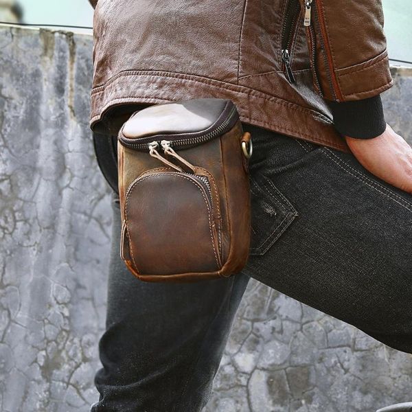waist bags quality leather men design casual multifunction small messenger crossbody bag fashion hook belt phone pouch male 1167
waist bags quality leather men design casual multifunction small messenger crossbody bag fashion hook belt phone pouch male 1167