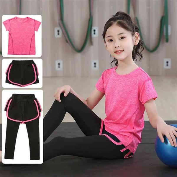 girls yoga clothes set spring childrens gym three two pieces kids suit cotton sport short-sleeved shorts pants tracksuit, White
girls yoga clothes set spring childrens gym three two pieces kids suit cotton sport short-sleeved shorts pants tracksuit, White