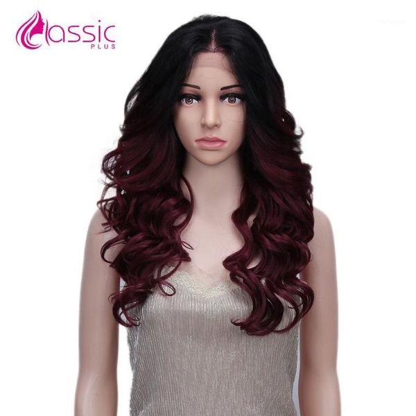 synthetic 13*4 lace front wig 24 inch natural long body wave heat resistant ombre burgundy brown classic plus1, Black
synthetic 13*4 lace front wig 24 inch natural long body wave heat resistant ombre burgundy brown classic plus1, Black