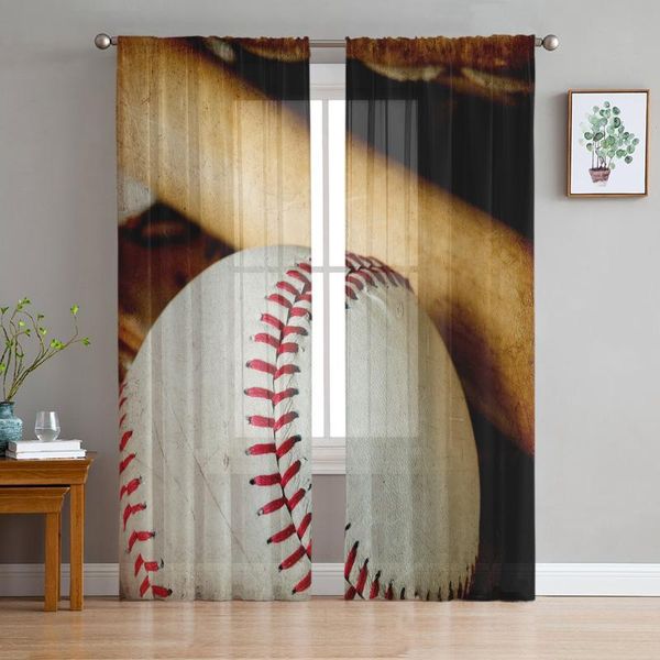 curtain & drapes retro baseball sports window treatment tulle modern sheer curtains for kitchen living room the bedroom decoration
curtain & drapes retro baseball sports window treatment tulle modern sheer curtains for kitchen living room the bedroom decoration