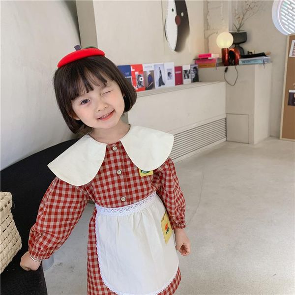 girl's dresses send apron spring summer girl dress children clothing suits kids teenager outwear special occasion high quality, Red;yellow
girl's dresses send apron spring summer girl dress children clothing suits kids teenager outwear special occasion high quality, Red;yellow