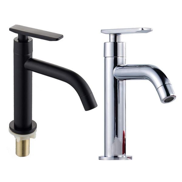 fashion matte black silver basin faucet stainless steel bathroom sink washing tap single cold handle water faucets
fashion matte black silver basin faucet stainless steel bathroom sink washing tap single cold handle water faucets