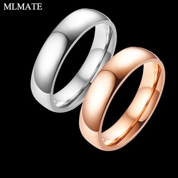 wedding rings 5mm simple smooth stainless steel silver rose gold anti-allergy engagement ring couple fashion jewelry womens accessories, Slivery;golden
wedding rings 5mm simple smooth stainless steel silver rose gold anti-allergy engagement ring couple fashion jewelry womens accessories, Slivery;golden