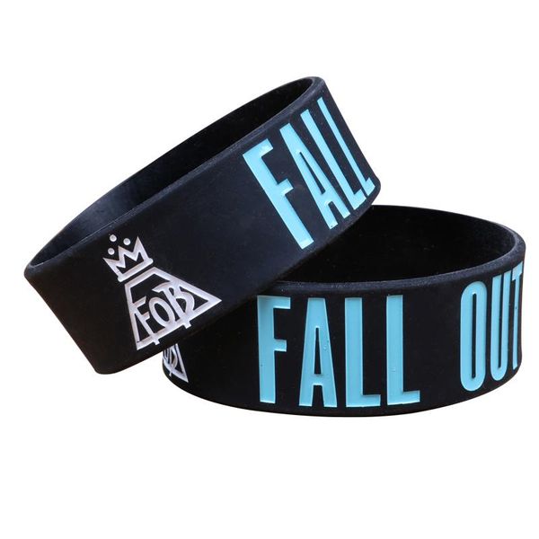 charm bracelets music band fall out boy rock style silicone wristband 1 inch wide black, Golden;silver
charm bracelets music band fall out boy rock style silicone wristband 1 inch wide black, Golden;silver