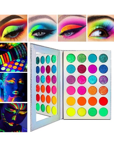 eye shadow glow eyeshadow palette with mirror 24/18 colors neon halloween makeup kit easy to use skin-friendly
eye shadow glow eyeshadow palette with mirror 24/18 colors neon halloween makeup kit easy to use skin-friendly